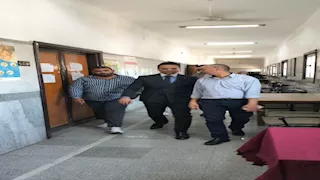 بالصور- وكيل صحة سوهاج يتفقد لجان الكشف الطبي للمتقدمين لمجلس النواب