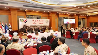 محافظ أسوان في احتفال "شؤون القبائل": ذكرى أكتوبر نبراس للشباب (صور)