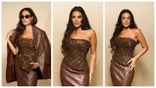 بإطلالة من الجلد.. نادين نجيم تخطف الأنظار من أحدث ظهور