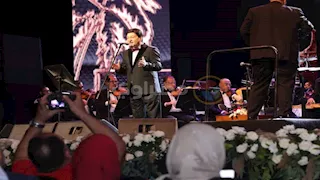 هاني شاكر ومحمد الحلو يحييان حفل ذكرى انتصارات أكتوبر - صور