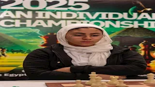 جنى زكي تسحق لاعبة إسرائيل في بطولة العالم للناشئين للشطرنج 