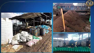 ضبط مصنع أعلاف مغشوشة بالإسماعيلية.. وكمية كبيرة مجهولة المصدر