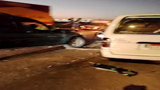 إصابة 8 أشخاص في حادث تصادم مروع أعلى كوبري طوخ بالقليوبية