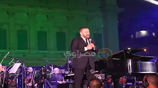 بالصور.. أحمد السقا يقدم عمر خيرت في حفل موسيقي بقصر عابدين