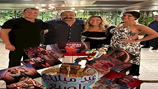بالصور| محمد ثروت يحتفل بعيد ميلاده.. ونرمين الفقي تعلق