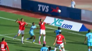 هدف منتخب مصر الأول في شباك جيبوتي (فيديو)