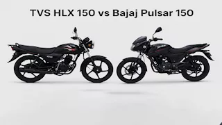 بفارق 12 ألف جنيه| تشتري موتوسيكل تي ڤي إس HLX 150 أم باجاج Pulsar 150