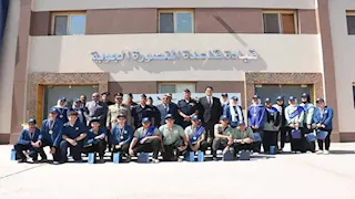 محافظ الدقهلية يقود وفدًا من طلاب المدارس لزيارة قاعدة المنصورة الجوية