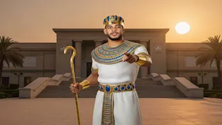 قبل افتتاح المتحف الكبير... 11 صورة تخيلية لتشكيل الزمالك بالزي الفرعوني