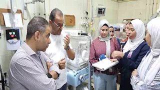 بالصور- جولة ليلية بصحة أسيوط لضبط أقسام الطوارئ محاسبة المخالفين