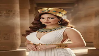 نسرين طافش: "أنا عاشقة للحضارة الفرعونية" (صور)