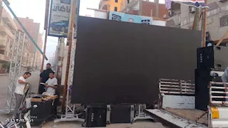 محافظ المنيا يتفقد الميادين استعدادًا لافتتاح المتحف المصري الكبير (صور)