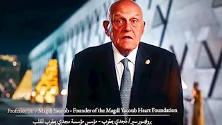 "اتعلم الكهنة سر التشريح".. ماذا قال الدكتور مجدي يعقوب في حفل افتتاح المتحف الكبير؟