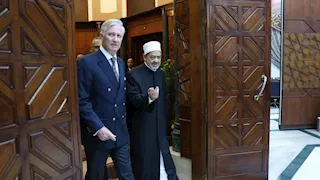 شيخ الأزهر يستقبل ملك بلجيكا ويناقشان سبل تعزيز حوار الأديان