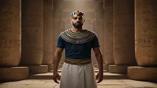 الفرعون المصري.. 5 صور لمحمد صلاح وزوجته وبناته بالزي الفرعوني