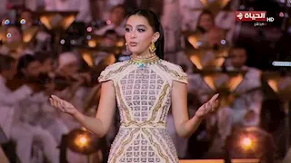 ياسمينا العبد عن مشاركتها في حفل المتحف الكبير: "مبسوطة وفخورة"