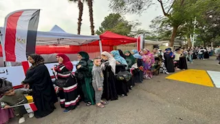 11 صورة ترصد إقبال المواطنين على انتخابات "النواب" بمدرسة جمال عبد الناصر بالدقي