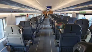 25 صورة لأول قطار سريع في مصر.. واي فاي ومطعم ودرجة لرجال الأعمال