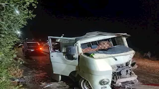 جثتان و9 مصابين.. ارتفاع حصيلة ضحايا حادث طريق فوه بكفر الشيخ (صور)