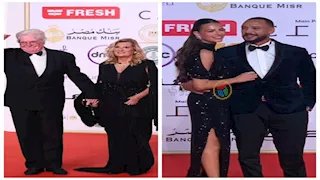 رانيا جريئة.. إطلالات "الكابلز" تخطف الأنظار في افتتاح القاهرة