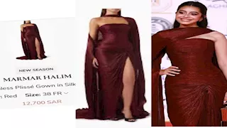 بـ 160 ألف جنيه.. ياسمينا العبد تخطف الأنظار بالأحمر الماروني في افتتاح مهرجان القاهرة