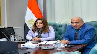 وزيرا البيئة والكهرباء يبحثان العمل المشترك في قضايا البيئة والطاقات المتجددة والموارد الطبيعية