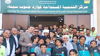 افتتاح "مركز التميز لتحلية المياه" و"البنك الإقليمي للجينات" بمحطة بحوث الصحراء بجنوب سيناء