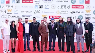 25 صورة.. توافد النجوم على فيلم " كان ياما كان في غزة" في القاهرة السينمائي