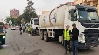 جهّزت سيارات الكسح.. مياه القليوبية تستنفر لمواجهة التقلبات الجوية -صور 