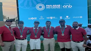 فضيتان للمنتخب المصري للجولف بالبطولة العربية .. وعمر هشام: نعد بإنجازات جديدة 