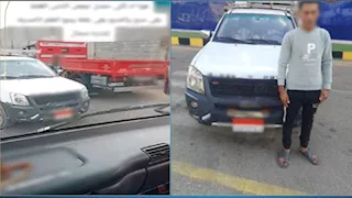 ضبط سائق نقل يسير عكس الاتجاه ويهدد حياة المواطنين بالشرقية | فيديو