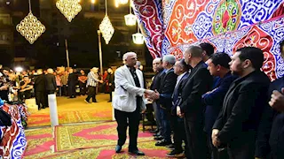 نجوم القطبين ورؤساء الأندية.. 13 صورة لعزاء محمد صبري في الحامدية الشاذلية 