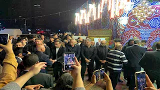 عبد الواحد السيد وأيمن الرمادي يحضران عزاء محمد صبري