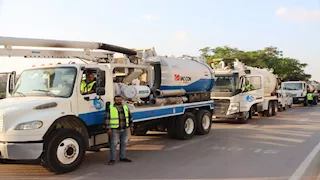 القليوبية تحاكي مواجهة الأمطار بـ50 معدة وتعلن الجاهزية القصوى (صور)