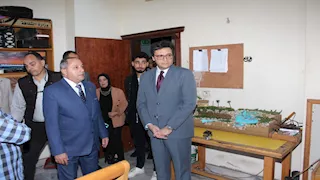 وزير الثقافة ومحافظ بورسعيد يتفقدان قصر ثقافة بورسعيد 