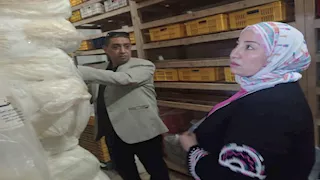 التحفظ على 3.2 طن جبن.. حملة تموينية تضبط مصنع موزاريلا مخالفًا بالدقهلية