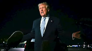 ترامب عن مشكلة صوته: بسبب الصراخ على الأغبياء (فيديو)