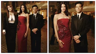 تارا عماد تستعرض إطلالتها في روما مع رامي مالك ومونيكا بيلوتشي