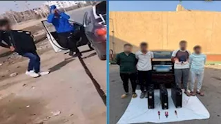 ضبط سارقي محولات كهرباء في السويس