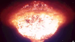 مشهد مرعب.. لحظة انفجار المستعر الأعظم بعد ساعات من انطلاقه (فيديو)