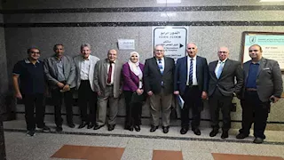 وفد العربي للاختصاصات الصحية يزور قصر العيني لاعتماد برنامج النساء والتوليد- صور