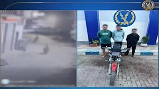 ضبط عاطلين سرقا موتوسيكل وباعوه بكفر الشيخ