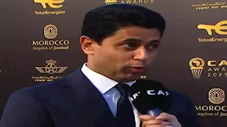 "فخور به".. ناصر الخليفي يتحدث عن ترشيح أشرف حكيمي للأفضل في أفريقيا