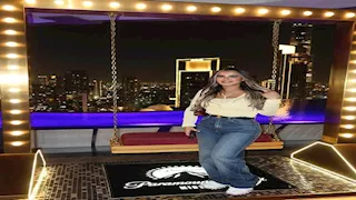 5 صور لزوجة إمام عاشور في رحلتها معه بالإمارات