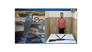 طلق زوجته وصوّر فيديو بالسلاح لتهديد أهلها.. والداخلية تتدخل