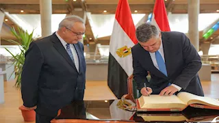 رئيس كرواتيا من مكتبة الإسكندرية: نهنئ مصر بالمتحف الكبير.. وعلاقات البلدين تاريخية - صور 