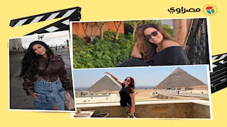 هنا شيحة أنيقة ونرمين الفقي بالأهرامات.. 10 لقطات لنجوم الفن خلال 24 ساعة