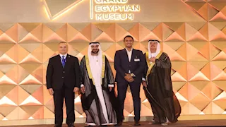 افتتاح المتحف المصري الكبير.. 4 صور لمشاركة رئيس البرلمان العربي 