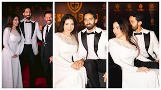 10 صور جديدة.. مي عز الدين مع زوجها أحمد تيمور في أحدث ظهور