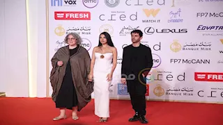 بالصور.. إطلالة جذابة لـ سلمى أبو ضيف في ختام مهرجان القاهرة السينمائي